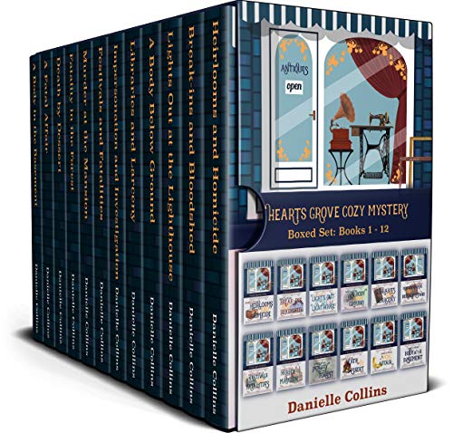 Hearts Grove Cozy Mystery Boxed Set (Hearts Gove Books 1-12) on Kindle