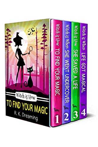 A Witch Detective Cozy Mystery Series Boxset (Books 1-4) on Kindle