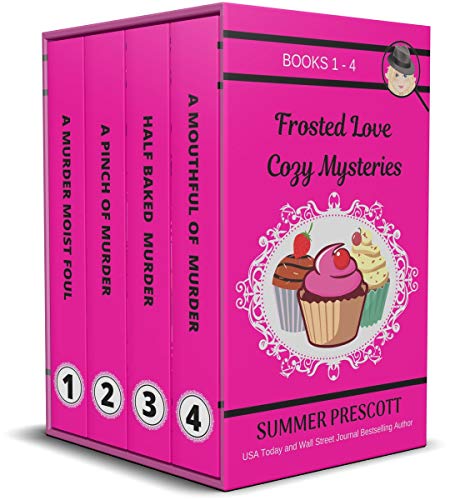 Frosted Love Cozy Mysteries (Books 1-4) on Kindle