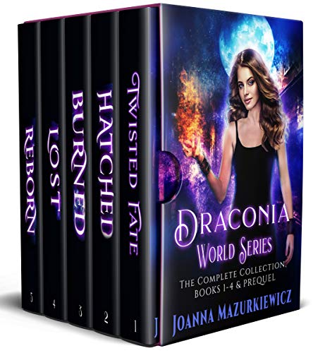 Draconia World Series: Twisted Fate, Hatched, Burned, Lost, Reborn on Kindle