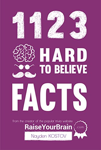 1123 Hard To Believe Facts (Paramount Trivia and Quizzes Book 1) on Kindle