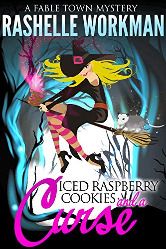 Iced Raspberry Cookies and a Curse (Fable Town Mystery Book 1) on Kindle