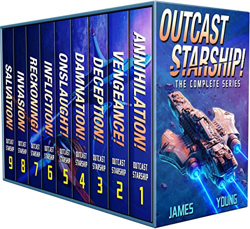 Outcast Starship: The Complete Series (Books 1-9) on Kindle