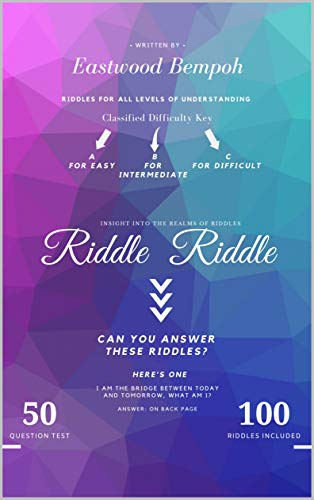 Riddle, Riddle on Kindle