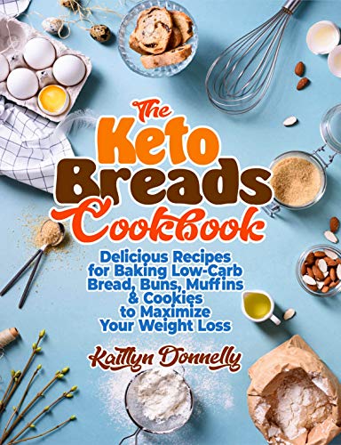 The Keto Breads Cookbook on Kindle
