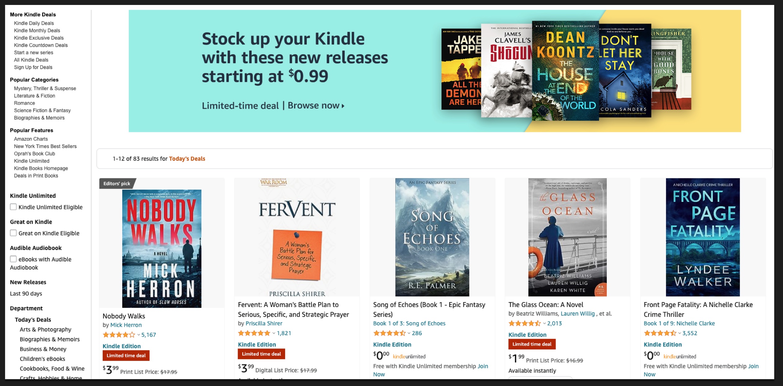How to Find Kindle Daily Deals - Step 6