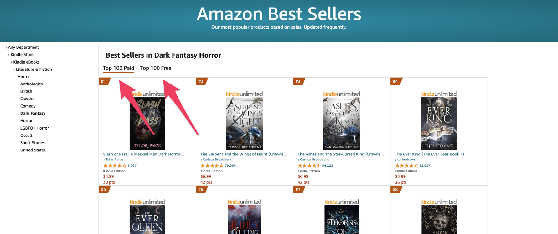 How to Find the Best Dark Fantasy eBook Deals 6