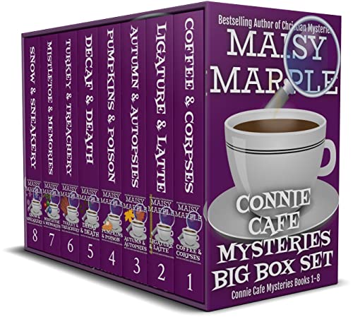Connie Cafe Mystery Series Box Set (Books 1-8) on Kindle