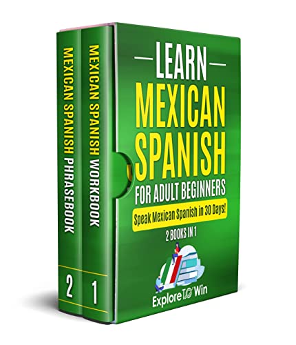 Learn Mexican Spanish For Adult Beginners (2 Books in 1) on Kindle