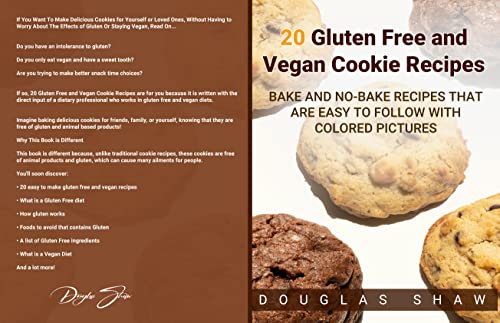 20 Gluten Free and Vegan Cookie Recipes on Kindle