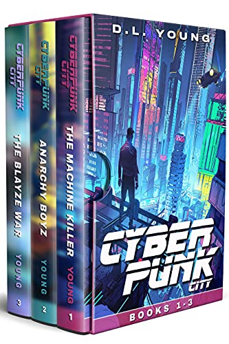 Cyberpunk City Box Set (Books 1-3) on Kindle