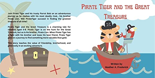Pirate Tiger and the Great Treasure on Kindle