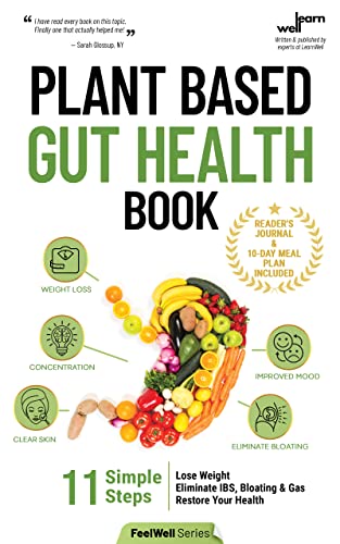 Plant Based Gut Health Book (FeelWell Series Book 1) on Kindle