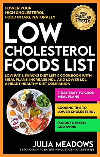 Low Cholesterol Foods List on Kindle