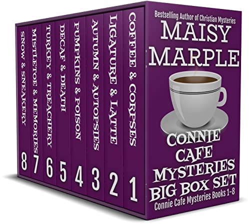Connie Cafe Mystery Series Box Set (Books 1-8) on Kindle