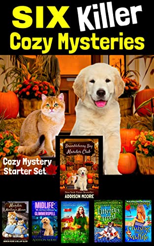 Six Killer Cozy Mysteries on Kindle