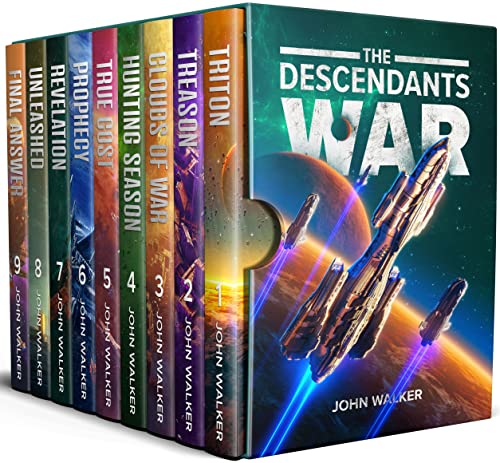 The Descendants War (Books 1-9) on Kindle