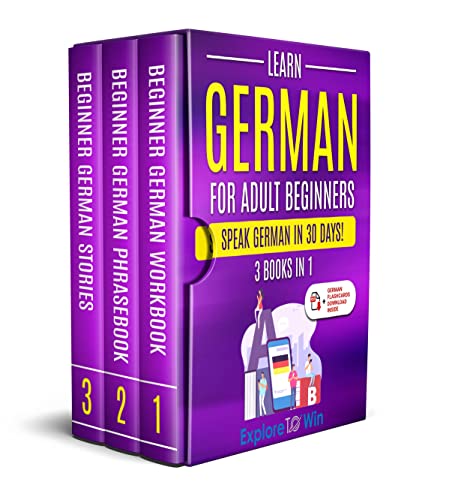 Learn German for Adult Beginners (3 Books in 1) on Kindle