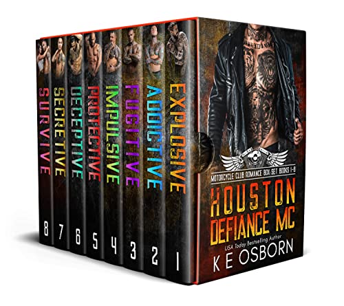 The Houston Defiance MC (Books 1-8) on Kindle