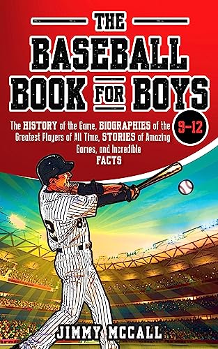 The Baseball Book for Boys 9-12 on Kindle
