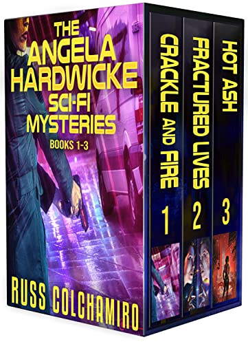 The Angela Hardwicke Sci-Fi Mysteries (Books 1-3) on Kindle
