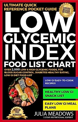 Low Glycemic Index Foods List Chart on Kindle