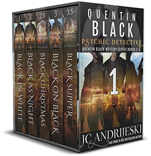 Quentin Black: Psychic Detective (Quentin Black Mystery Series Books 1-3) on Kindle