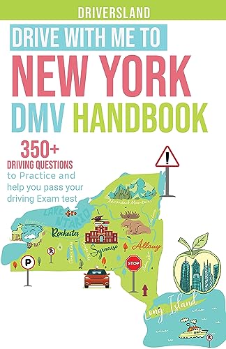 Drive with Me To: New York DMV Handbook: 350+ Driving Questions to Practice and Help You Pass Your Driving Exam Test on Kindle
