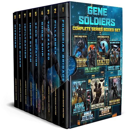 Gene Soldiers Box Set on Kindle