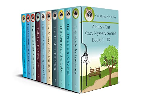 Razzy Cat Cozy Mystery Series (Books 1-10) on Kindle