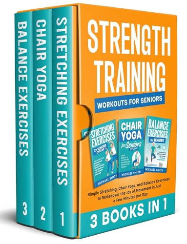 Strength Training Workouts for Seniors Box Set (3 Books in 1) on Kindle