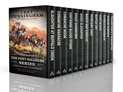 Chet Cunningham's The Pony Soldiers Series (Complete and Unabridged) on Kindle