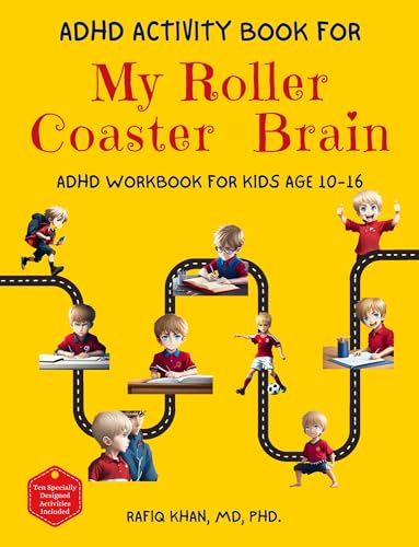 ADHD Activity Book For My Roller Coaster Brain on Kindle
