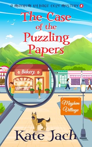 The Case of the Puzzling Papers (A Mayhem Village Cozy Mystery Book 4) on Kindle