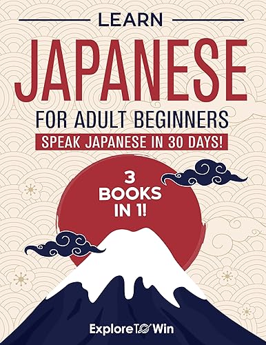 Learn Japanese for Adult Beginners (3 Books in 1) on Kindle