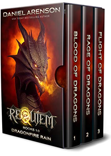Dragonfire Rain: The Complete Trilogy (World of Requiem) on Kindle