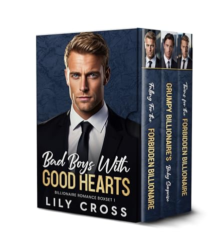 Bad Boys with Good Hearts: Billionaire Romance Boxset (Books 1-3) on Kindle