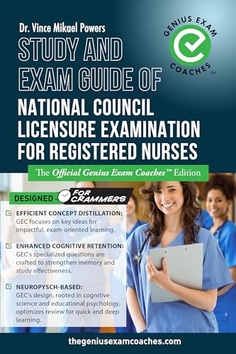Study and Exam Guide of National Council Licensure Examination for Registered Nurses on Kindle