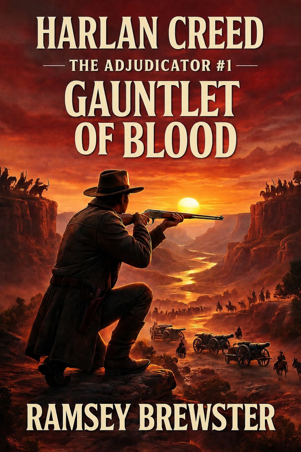 Gauntlet of Blood: A Discounted Western eBook